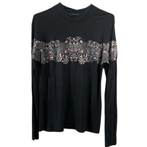 Zara Long-Sleeve Top - Size Medium